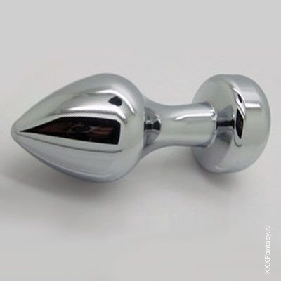 Хромированный плаг, украшенный стразом Хромированный плаг, украшенный стразом