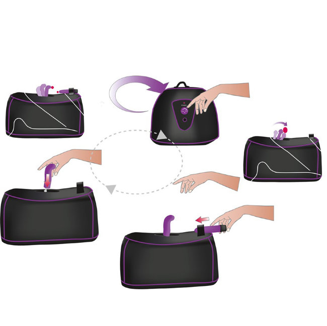 Автоматическая Love Machine со сменными насадками Автоматическая Love Machine со сменными насадками