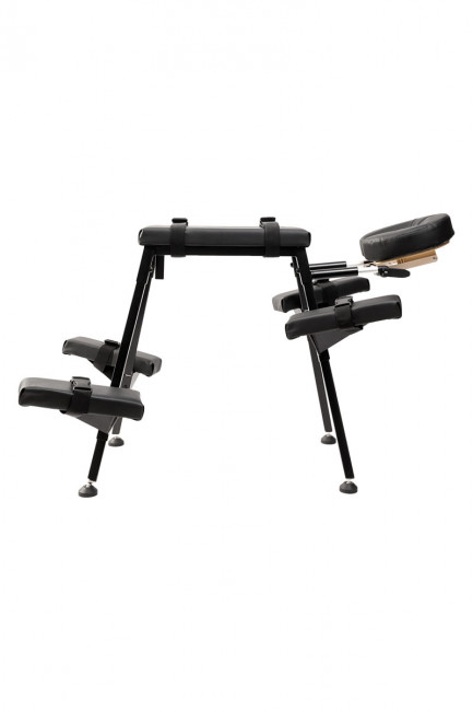 BDSM скамья с подголовником и четырьмя опорами для рук и ног