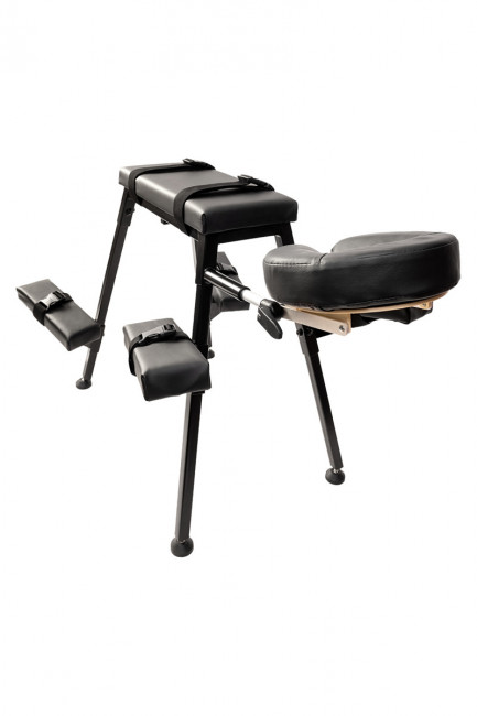 BDSM скамья с подголовником и четырьмя опорами для рук и ног