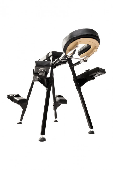 BDSM скамья с подголовником и четырьмя опорами для рук и ног