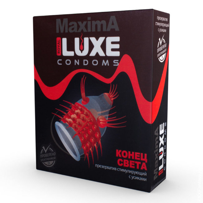 Презервативы с усиками Luxe Конец Света Презервативы с усиками Luxe Конец Света