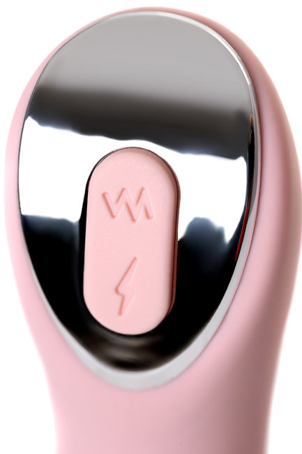 Силиконовый перезаряжаемый вибратор с электростимуляцией Силиконовый перезаряжаемый вибратор с электростимуляцией