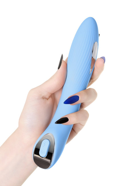 Силиконовый перезаряжаемый вибратор с электростимуляцией Силиконовый перезаряжаемый вибратор с электростимуляцией