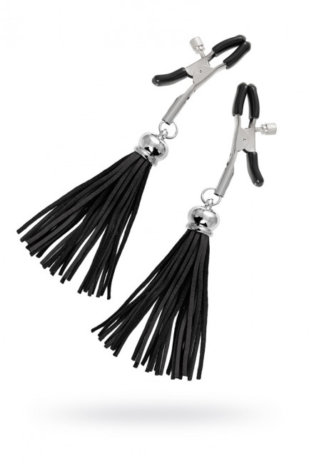 Зажимы прищепки с кисточками из замши Зажимы прищепки с кисточками из замши