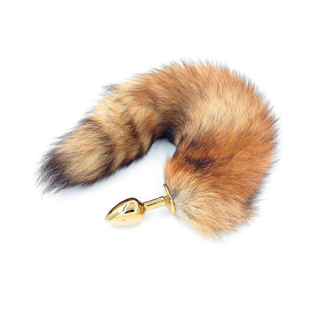 Рыжий хвост с анальной затычкой Рыжий хвост с анальной затычкой