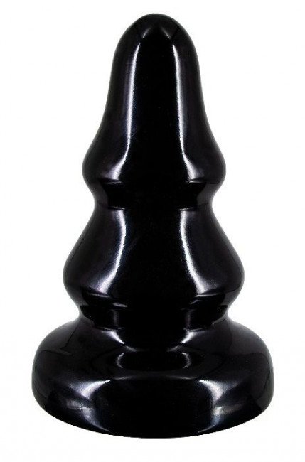 Огромная анальная пробка-елочка для фистинга Огромная анальная пробка-елочка для фистинга