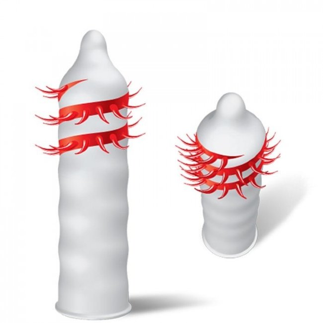 Прочный презерватив с усиками Luxe Чертов Хвост Прочный презерватив с усиками Luxe Чертов Хвост