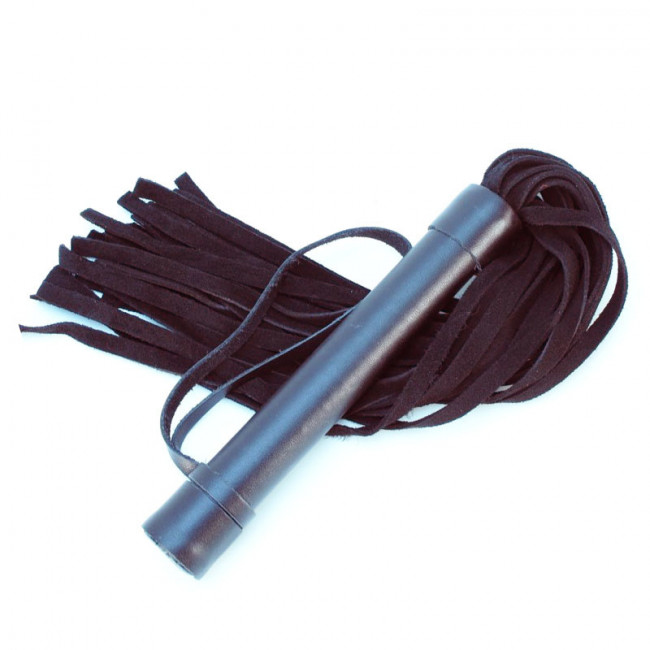 Замшевая многохвостая плетка