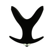 Анальный вибростимулятор с двумя лепестками