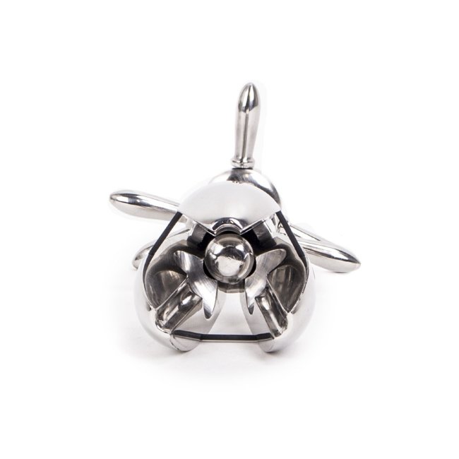 Раскрывающаяся анальная пробка с фиксацией