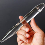 Стеклянный анальный стимулятор