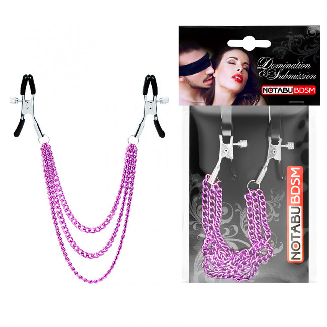 Зажимы для сосков на цепочках Зажимы для сосков на цепочках