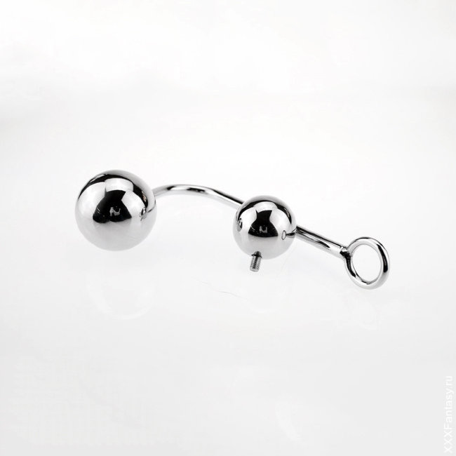 Бондажный крюк с 2-мя анальными шарами Бондажный крюк с 2-мя анальными шарами