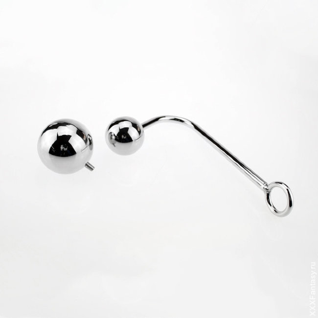 Бондажный крюк с 2-мя анальными шарами Бондажный крюк с 2-мя анальными шарами