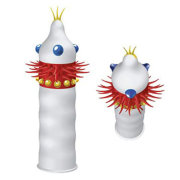 Презервативы с усиками и шариками Luxe Maxima