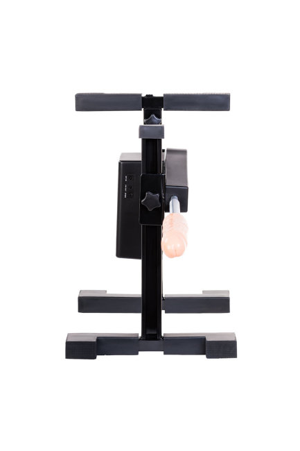 Секс станок из металла с двумя насадками