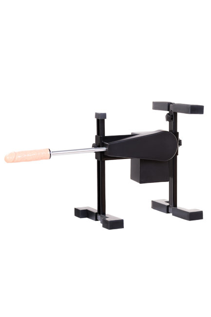 Секс станок из металла с двумя насадками