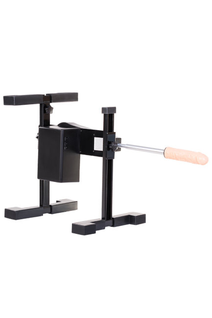 Секс станок из металла с двумя насадками