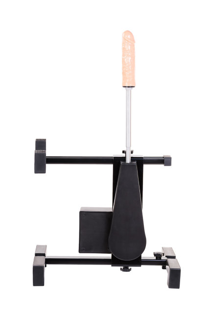 Секс станок из металла с двумя насадками