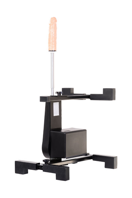 Секс станок из металла с двумя насадками