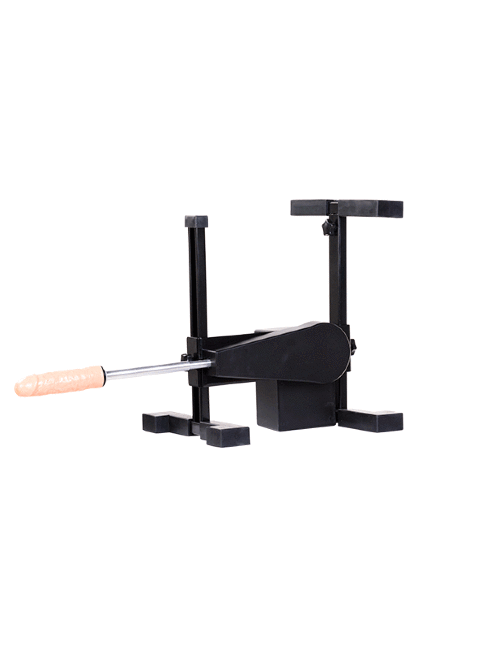 Секс станок из металла с двумя насадками