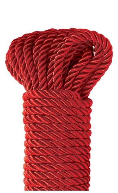 Шелковистая веревка для бондажа 9 метров