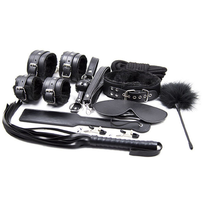 Эротический набор для бдсм игр 11 предметов