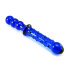 Двойной жезл для секса из синего стекла Двойной жезл для секса из синего стекла