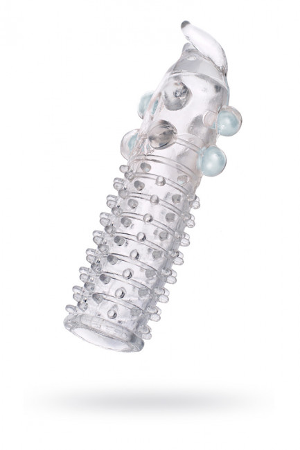 Насадка для секса с шариками и шипами Насадка для секса с шариками и шипами