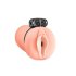 Реалистичный мастурбатор с вибро кольцом