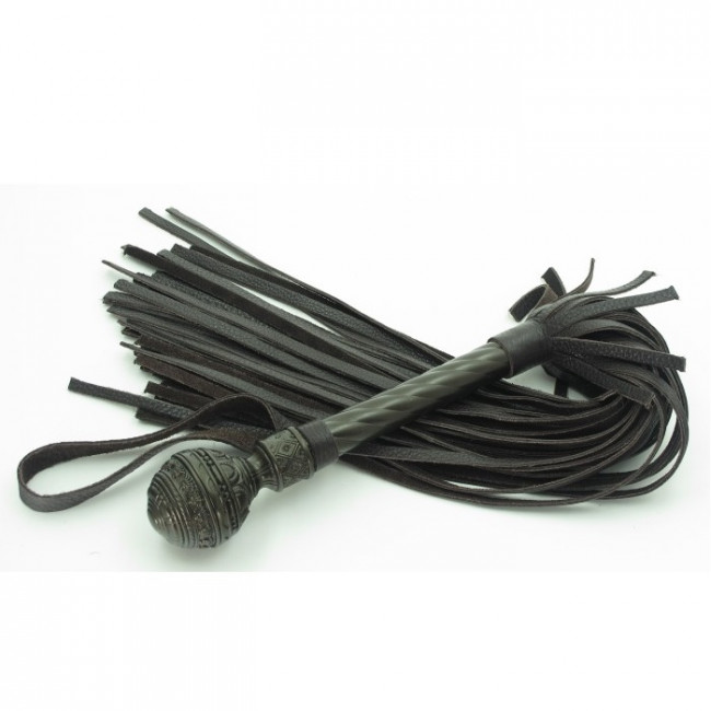 Флоггер с металлическим жезлом