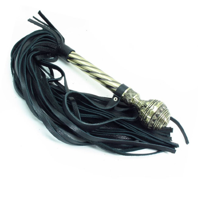 Флоггер с металлическим жезлом