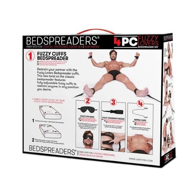 Нежный набор для фиксации из 4-х предметов Нежный набор для фиксации из 4-х предметов