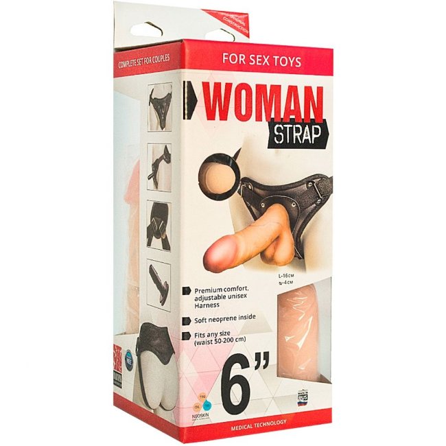 Страпон-трусики с вагинальным массажем