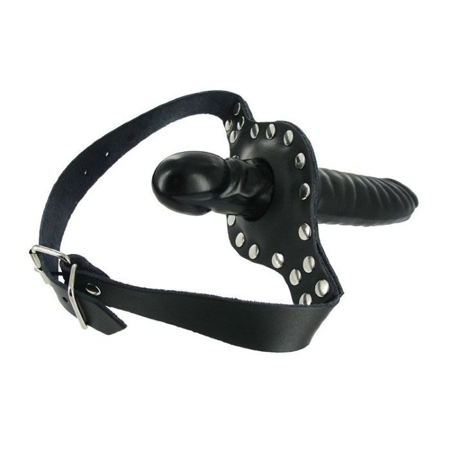 Кляп с двойным фаллосом Кляп с двойным фаллосом