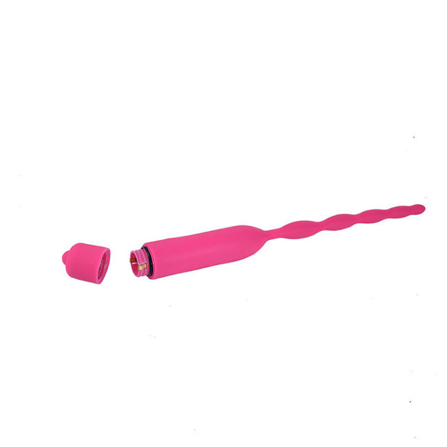 Рельефный силиконовый буж с вибрацией