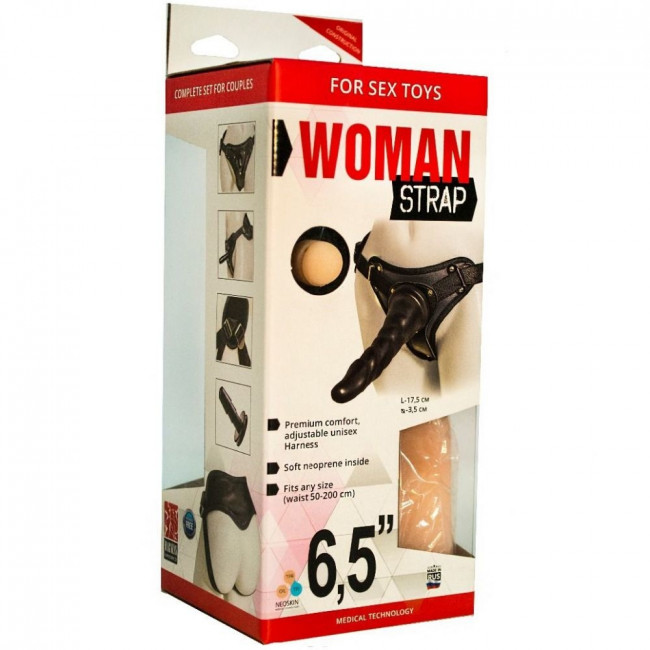 Анальный массажер-страпон на поясе Анальный массажер-страпон на поясе