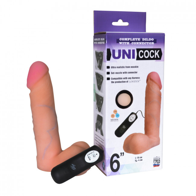 Реалистичная насадка с вибрацией на трусики Harness Реалистичная насадка с вибрацией на трусики Harness