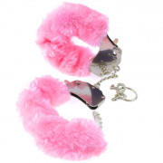 Наручники металлические с мехом Furry Love Cuffs