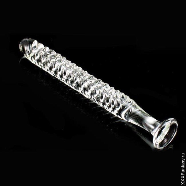 Стеклянная елочка для интимной стимуляции