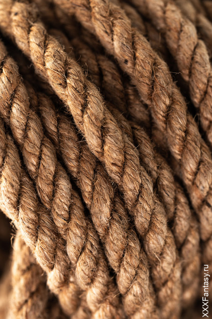 Веревка игровая джутовая для связывания