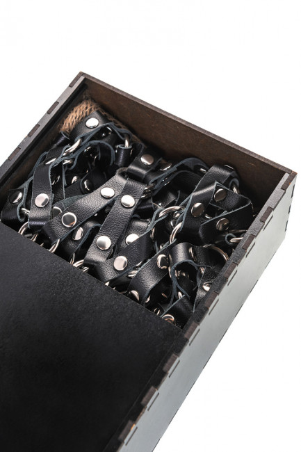 Портупея - платье из мягкой кожи