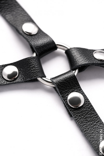 Портупея - платье из мягкой кожи