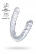 Фаллоимитатор двусторонний прозрачный TOYFA Double Dildo