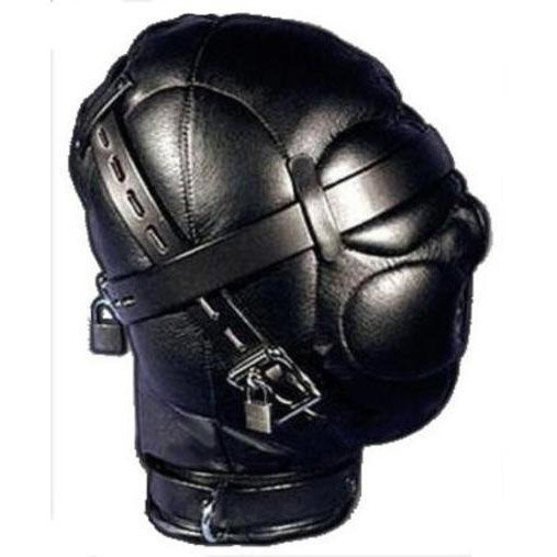 BDSM шлем с ремнями BDSM шлем с ремнями