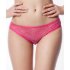 Розовые женские трусики с разрезом