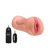 Двойной мастурбатор с вибропулей ротик и вагина Satisfaction Babylicious