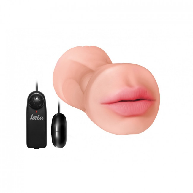 Мужской двойной мастурбатор с вибропулей