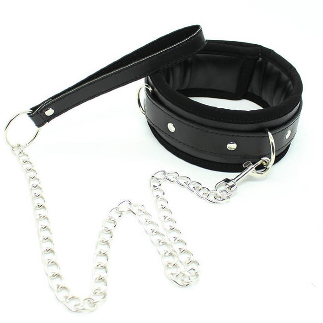 Ошейник с поводком для раба Ошейник с поводком для раба